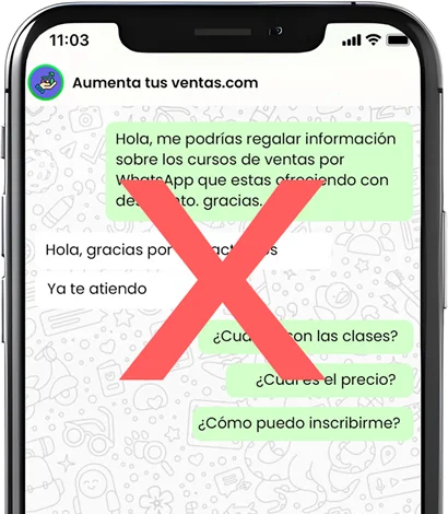 WhatsApp sin automatización